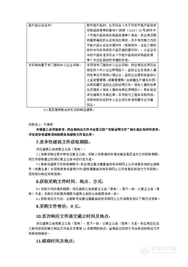 古田县2023年省级保障性苗圃建设项目