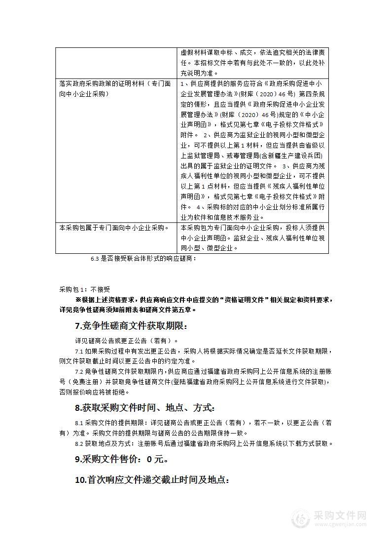 2023年福州市数字经济创新发展重点项目管理服务