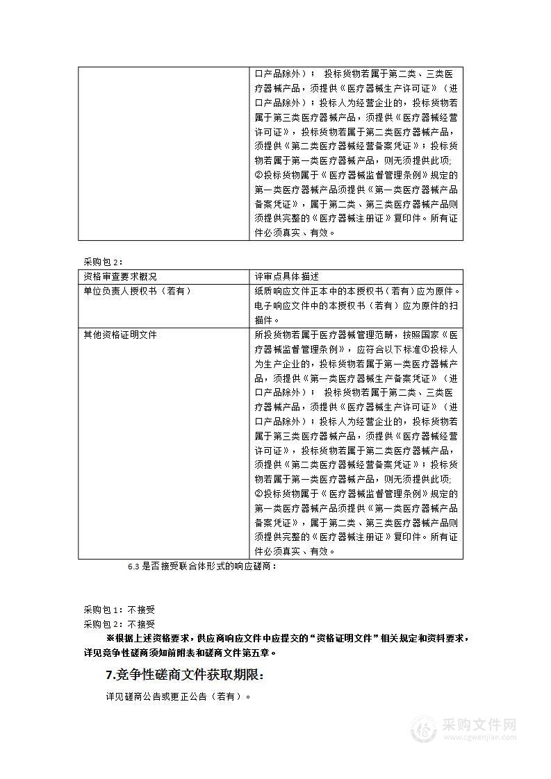 多导睡眠记录仪、低温等离子体灭菌机采购项目