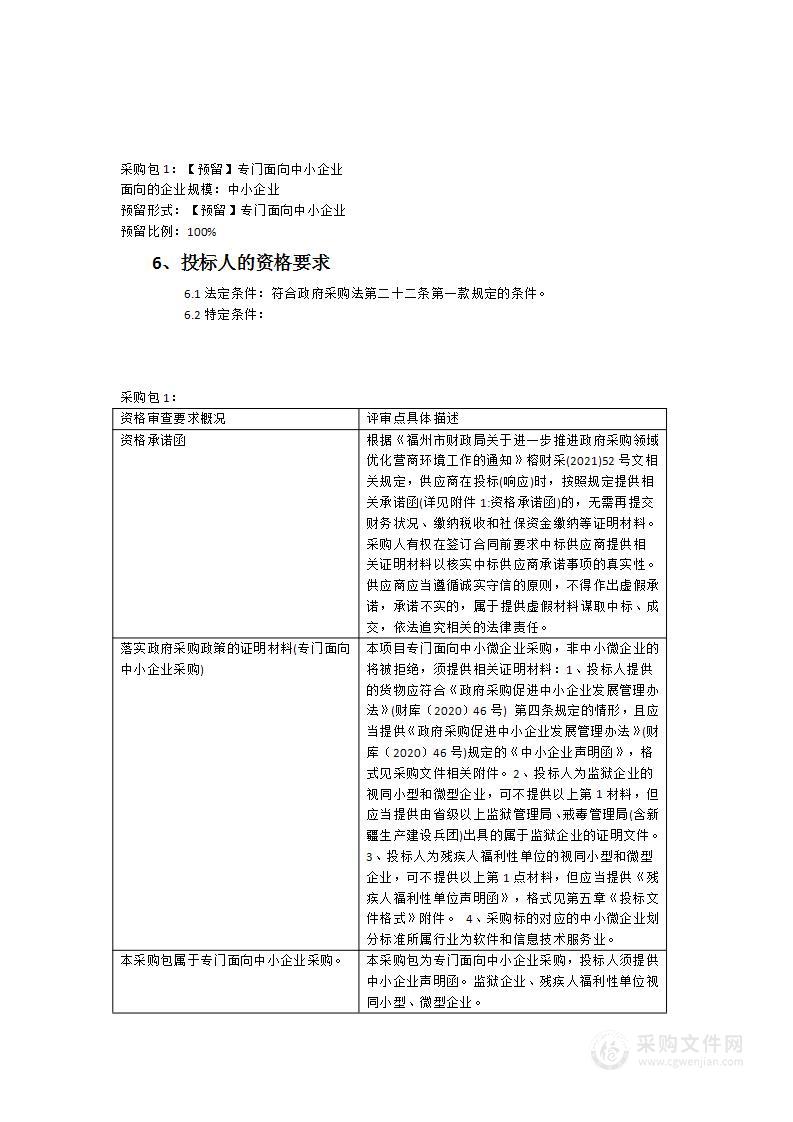 福州职业技术学院智慧学工平台采购项目