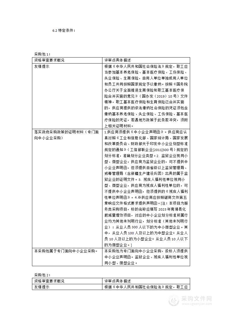 2023年南靖县化肥减量增效项目