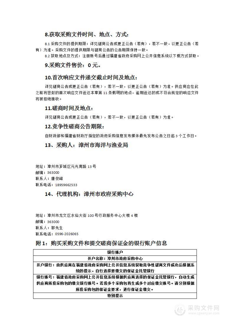 2023年漳州市渔业增殖放流