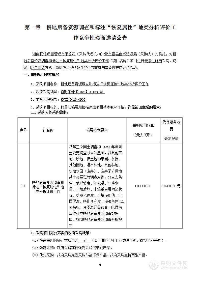 耕地后备资源调查和标注“恢复属性”地类分析评价工作