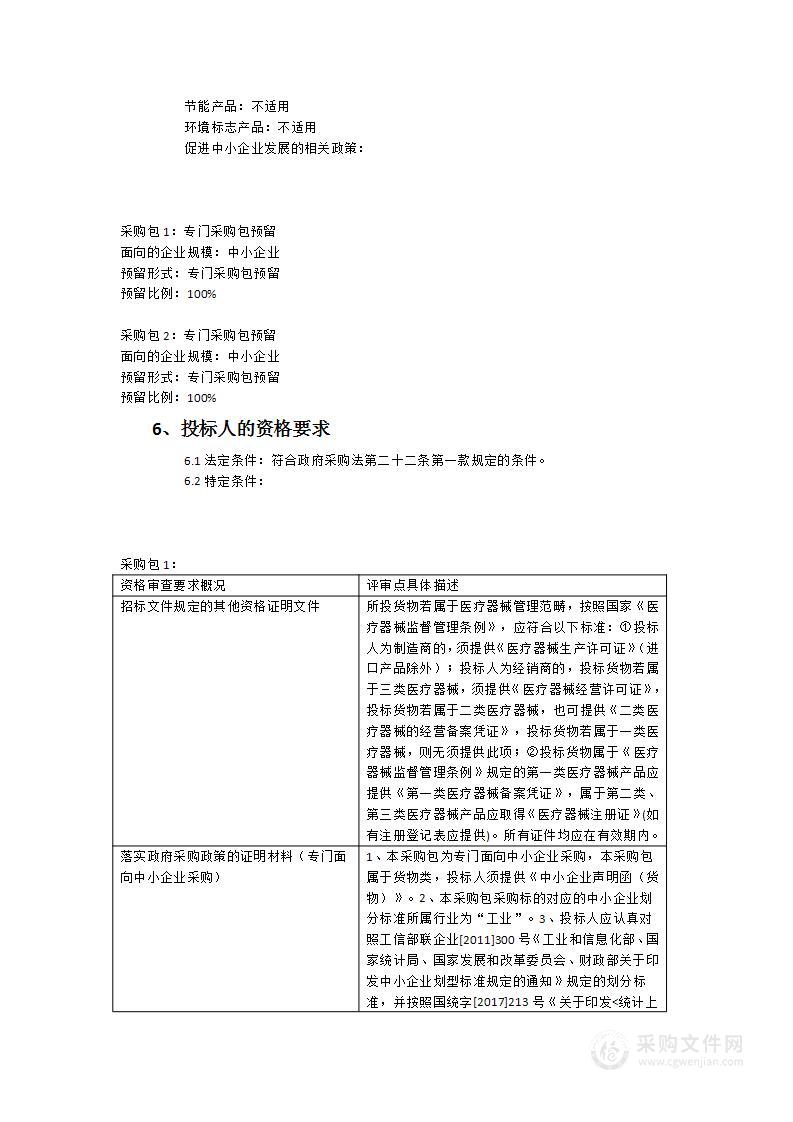 福建省汀州医院关于皮秒级调Q治疗仪等医疗设备采购项目