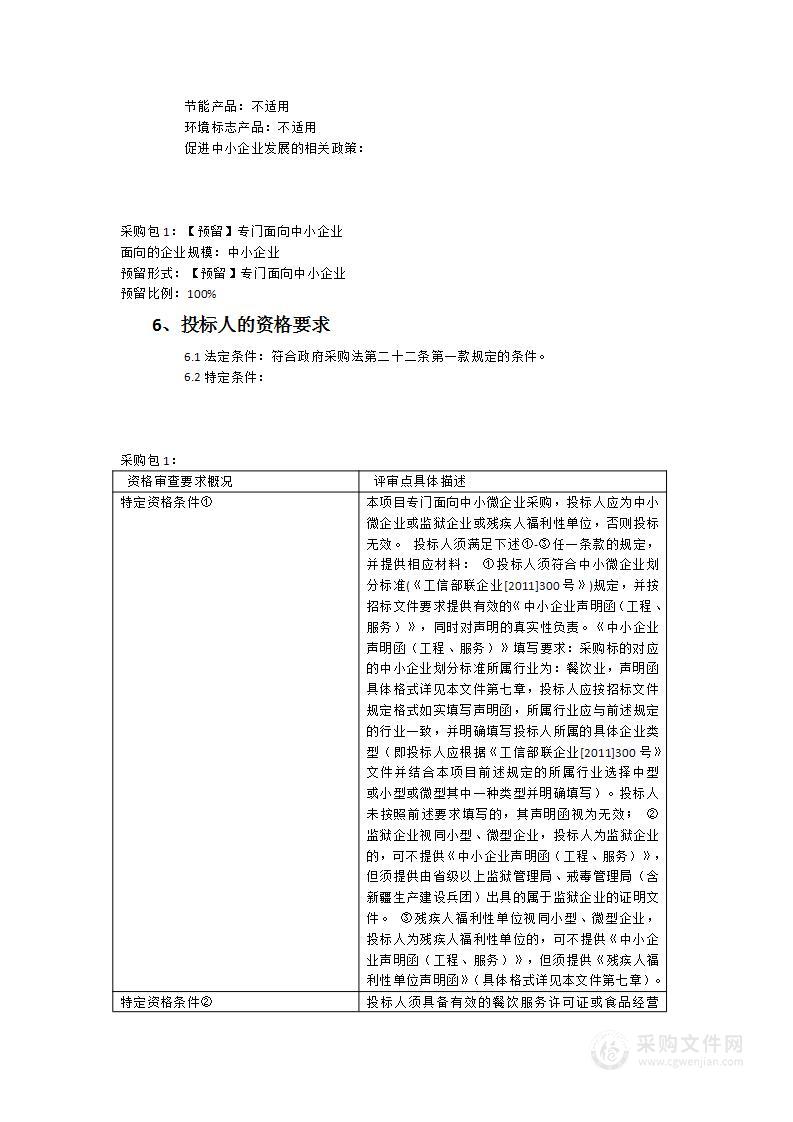 福建省公安厅交警总队福州高速公路支队采购食堂餐饮服务（劳务外包）