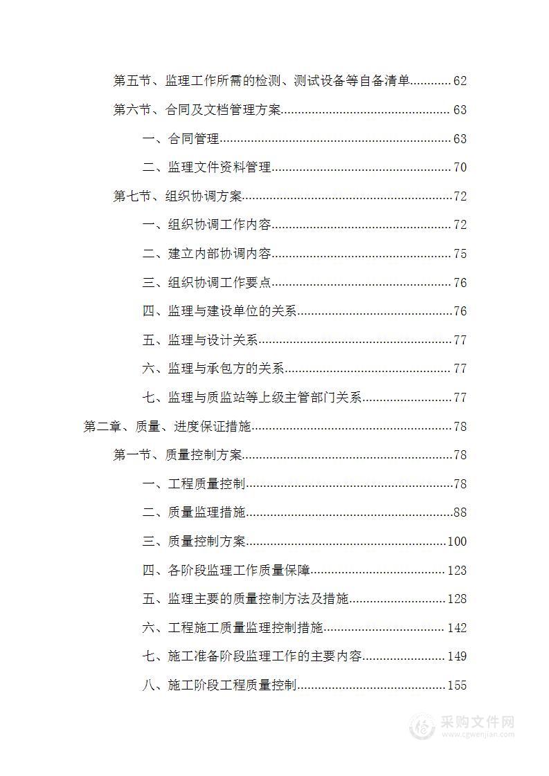 【图文并茂】雨污水管网工程监理服务采购项目（263页）