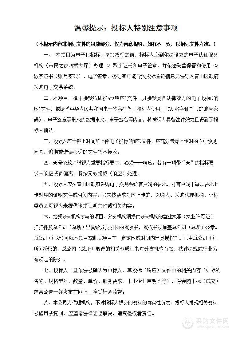 青山区产业规划及产业对外务实合作服务项目