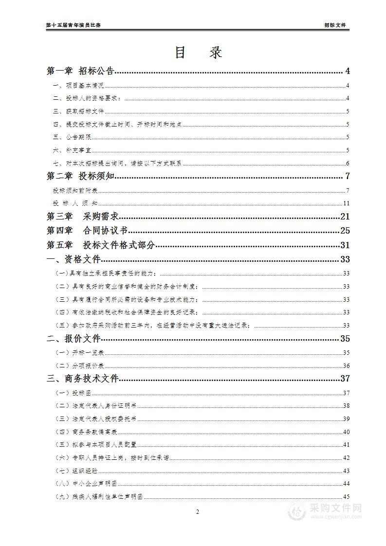 第十五届云南省青年演员比赛