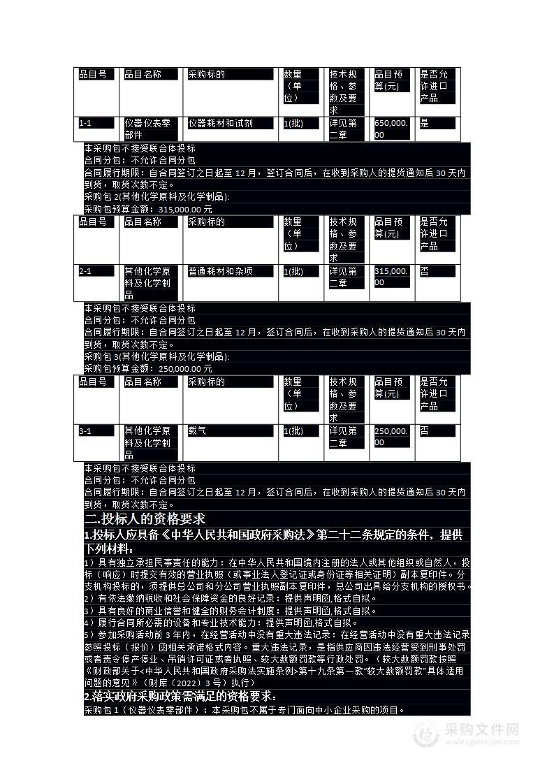 2024年广州市生态环境质量、污染源和应急监测工作项目