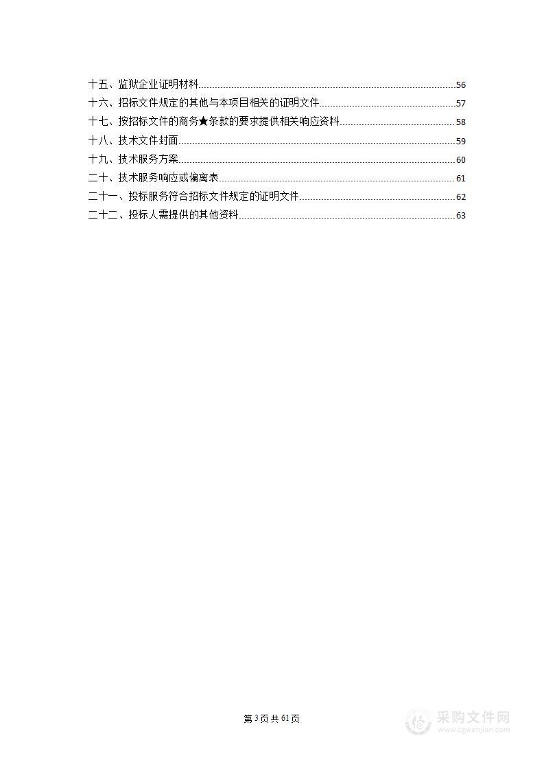 衡阳综合保税区信息化运维服务政府采购项目