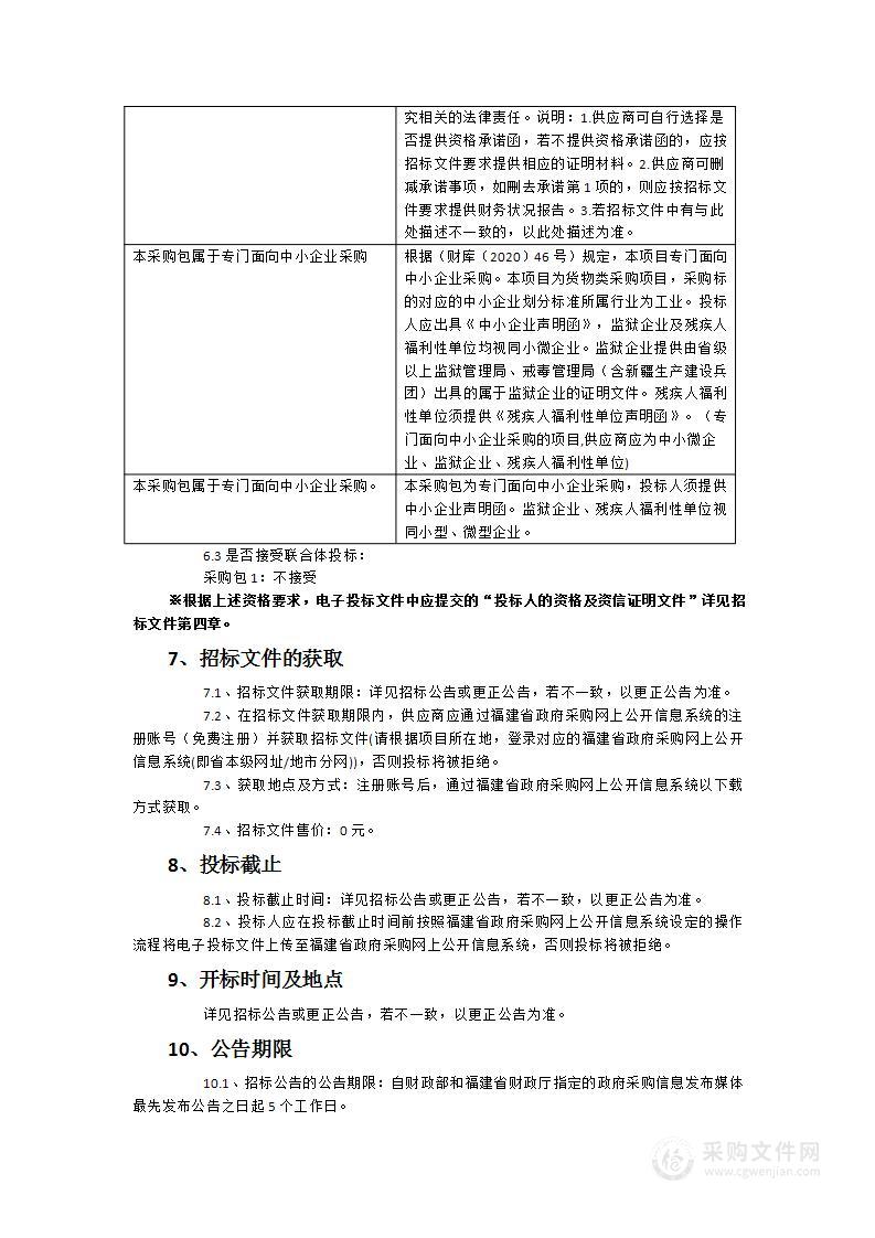 2024-2025学年马尾区义务教育阶段学生簿册印刷生产货物类项目