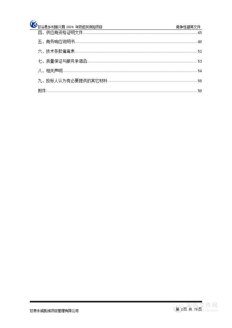 甘谷县乡村振兴局2024年防返贫保险