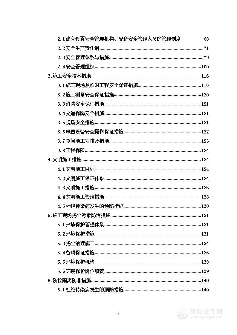 宿舍电力电缆安装工程投标方案