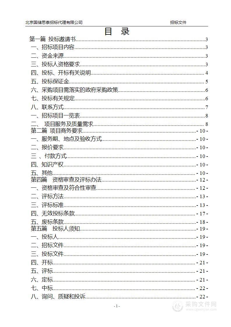 国土整治项目技术支撑工作（2024-2026年）