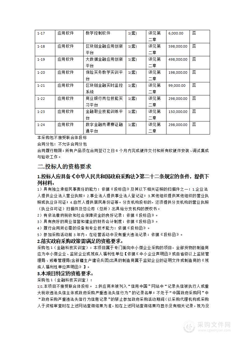 广州城市职业学院2024年金融科技实训室