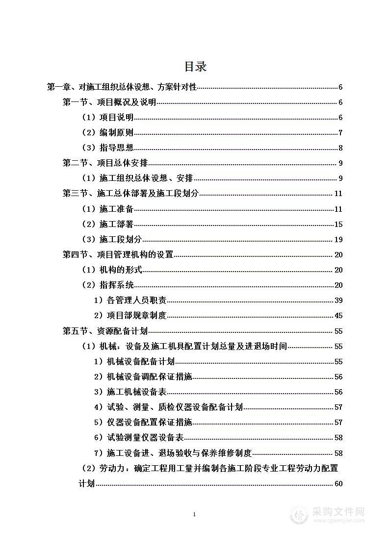 动迁社区房屋渗水维修工程投标方案