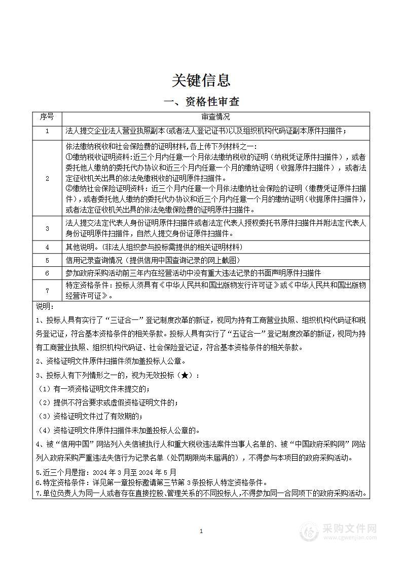 湖南民族职业学院2024-2026学年度教材采购招标项目