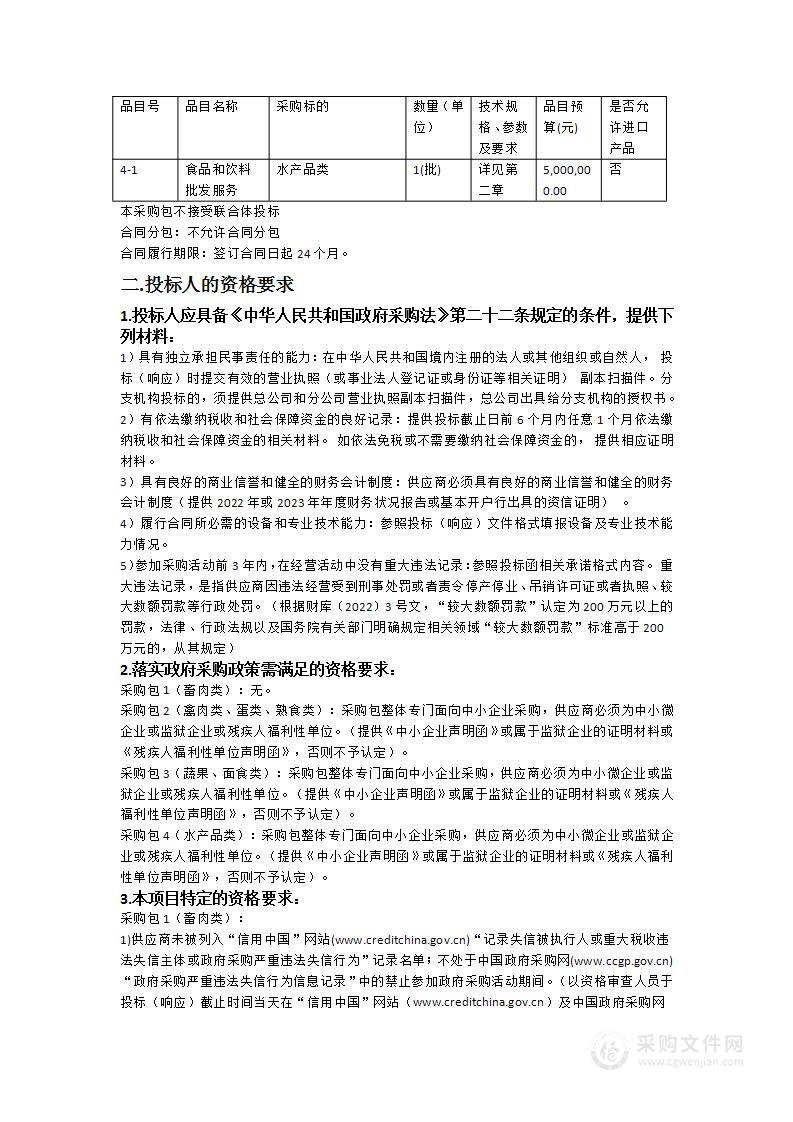 广东省黄村体育训练中心2024-2026年运动员食堂食材采购项目