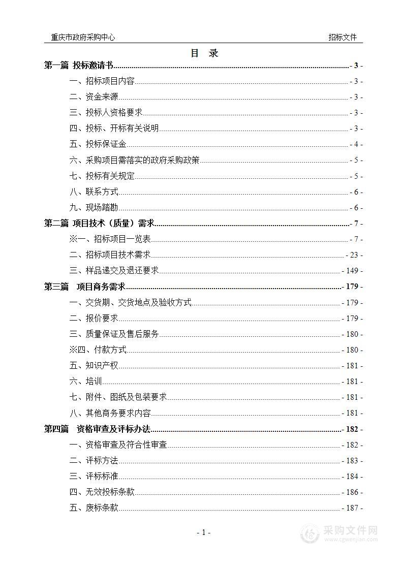 重庆市中药研究院国家中医药传承创新工程功能配套项目-生活办公家具及设备采购