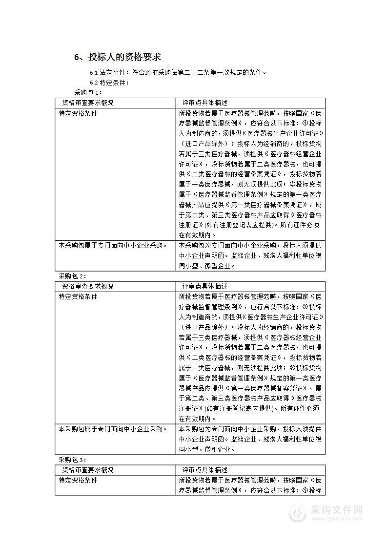 福鼎市医院医疗设备采购项目（等离子双极电切电凝系统等）