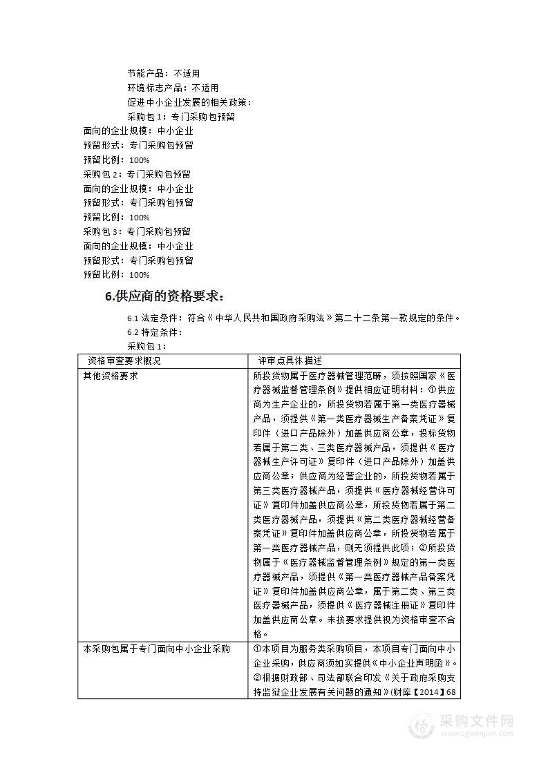 三明市台江医院2024年医疗设备采购项目