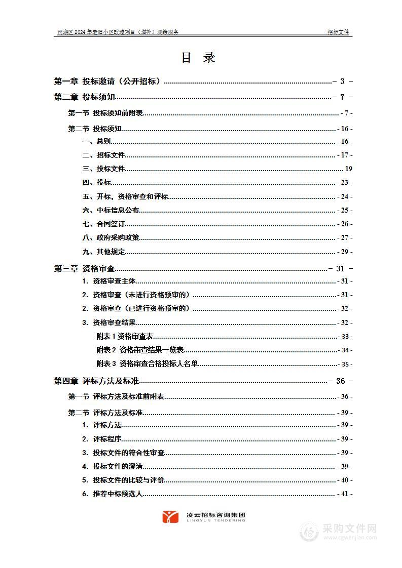 雨湖区2024年老旧小区改造项目（增补）测绘服务