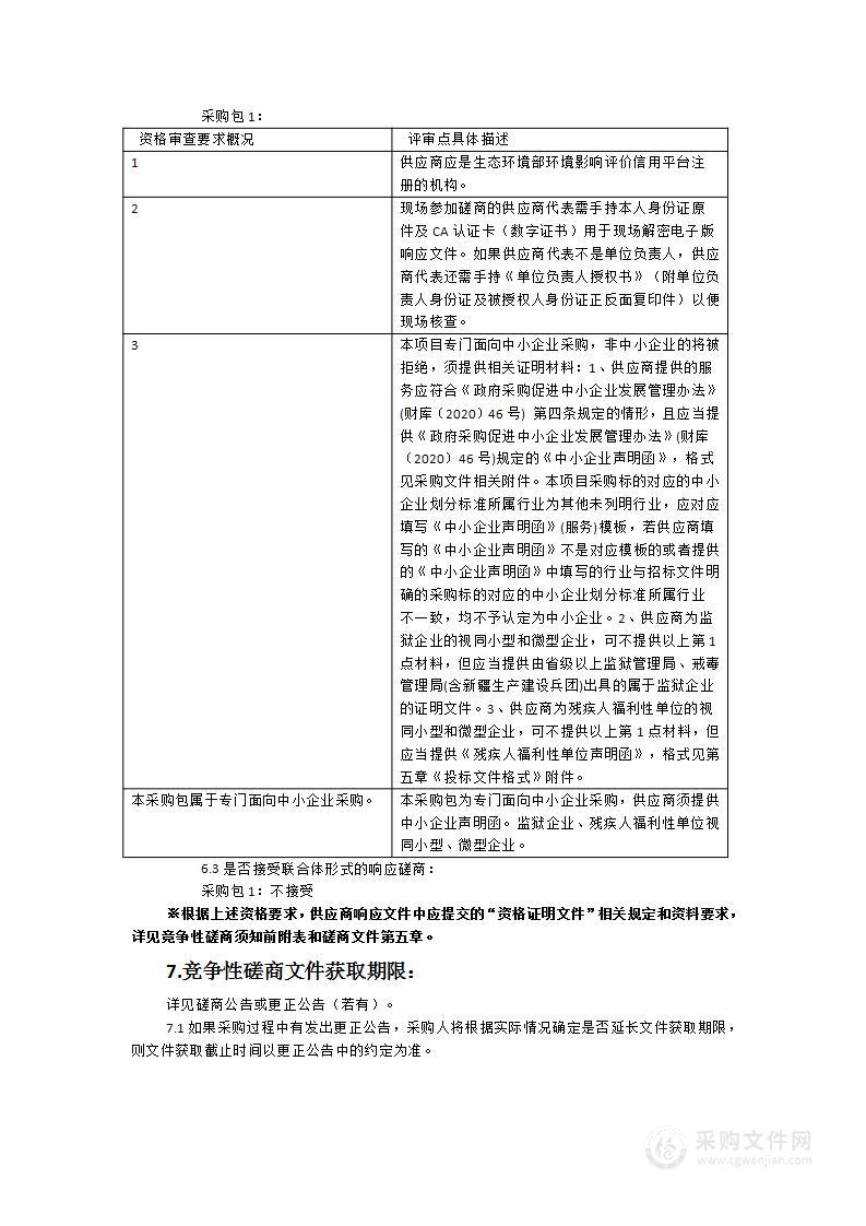 永安市曹远镇新材料工业集中区总体规划环境影响报告书编制