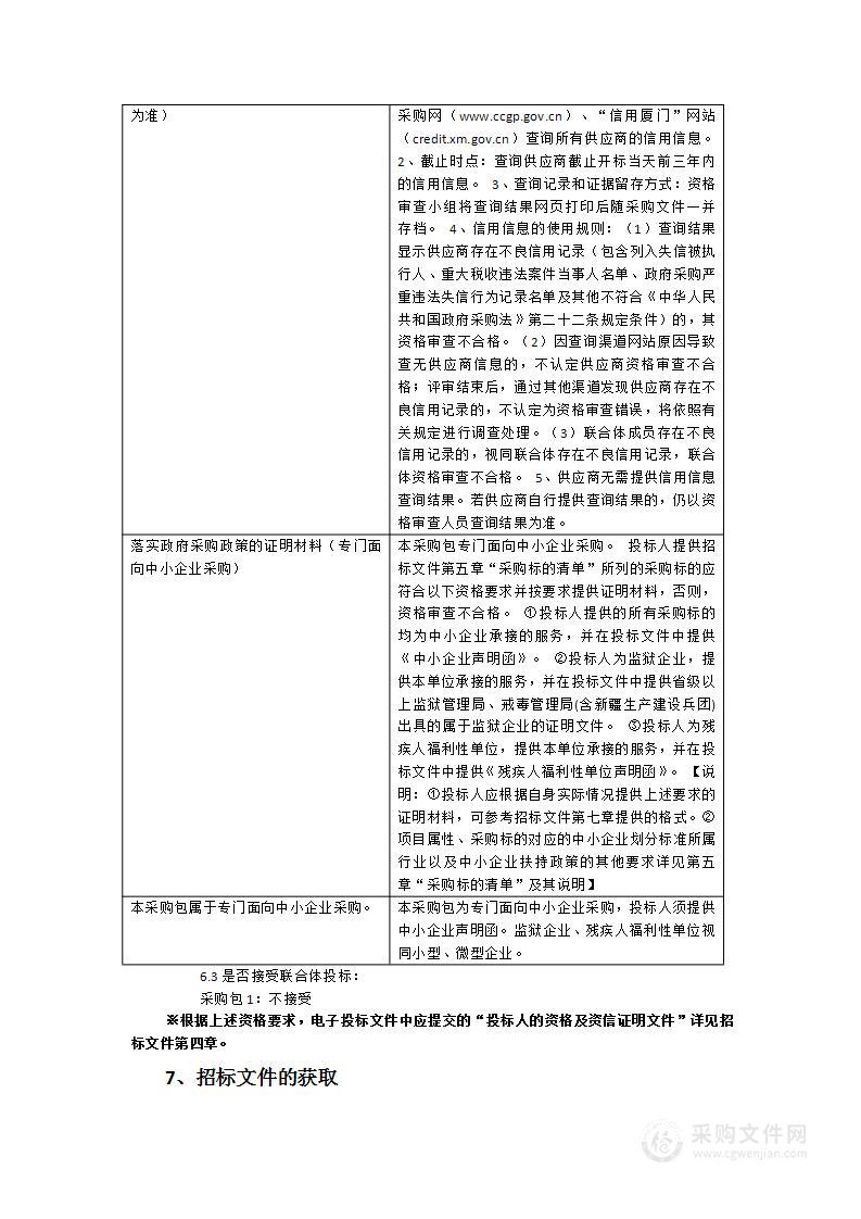 厦门国际贸易“单一窗口”项目维保服务（2024-2025年度）