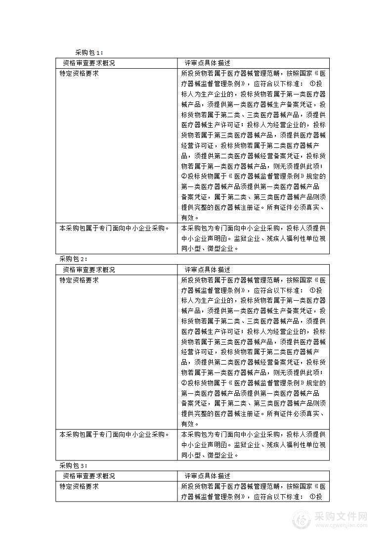 骨密度分析仪等设备采购项目