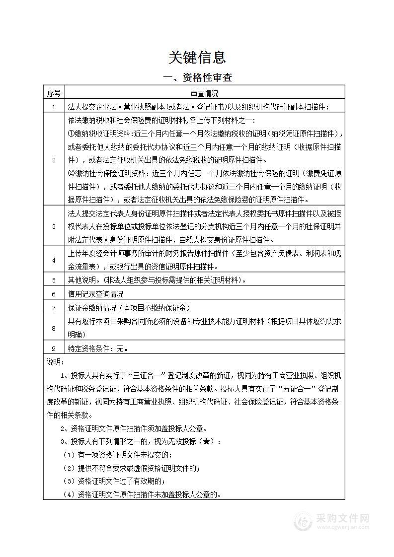 云溪长途客运站附属设施（客货邮融合发展）项目重要设备及材料采购