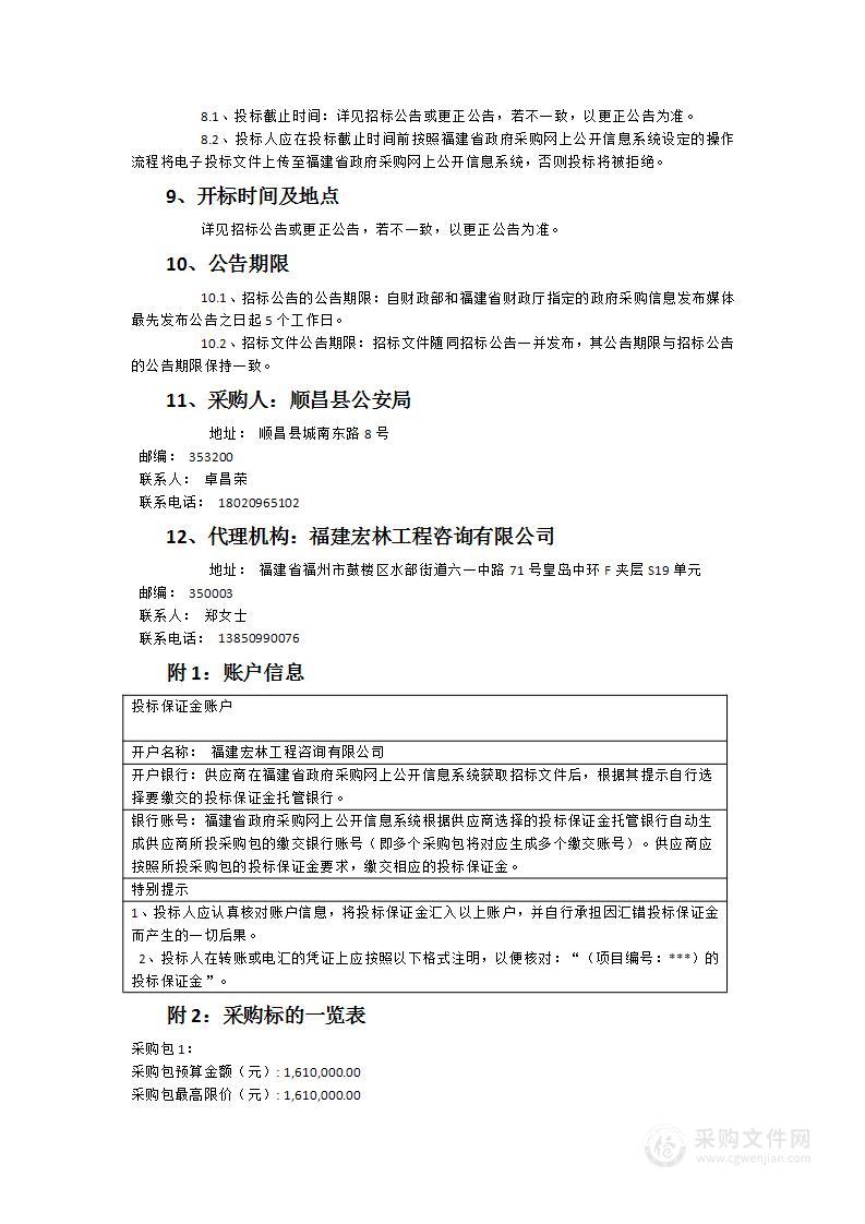 智慧公安——顺昌县316国道合掌岩路段、仁寿村村部路口及城区外围交通监控设施