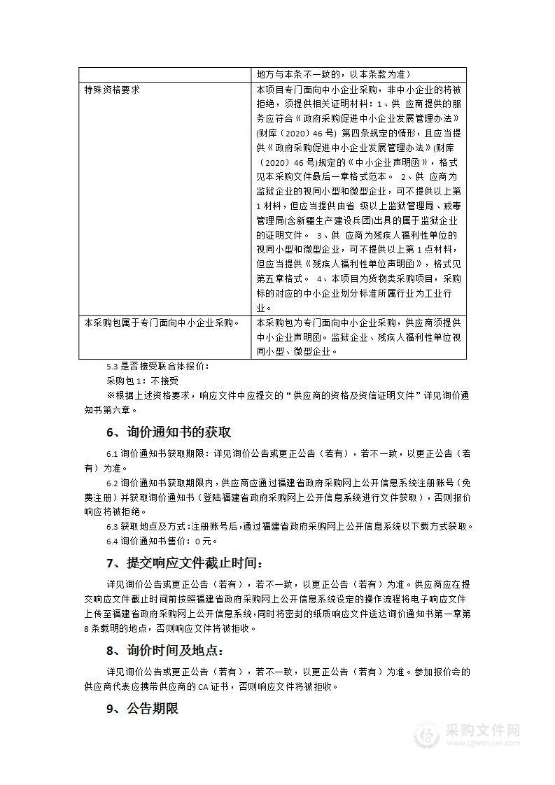 福建省龙岩水文水资源勘测分中心蓝溪、中赤、太拔等站水文测验设施水毁修复采购项目