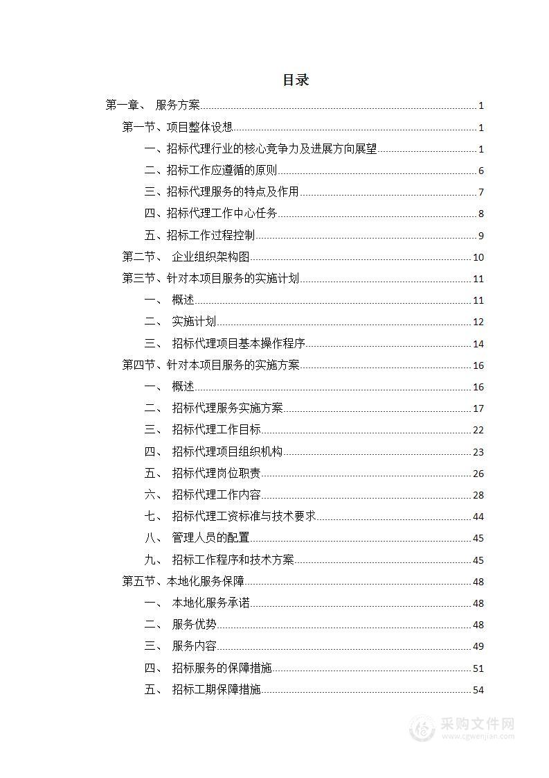 数字城市投资发展集团有限公司筹选临时服务机构项目投标方案