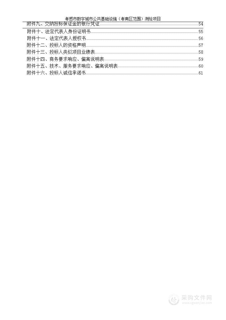 孝感市数字城市公共基础设施（孝南区范围）测绘项目