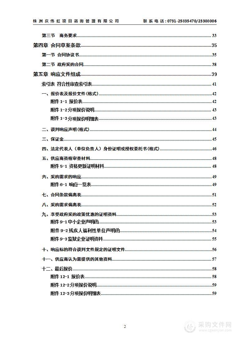 “数字醴陵”系统维护服务项目