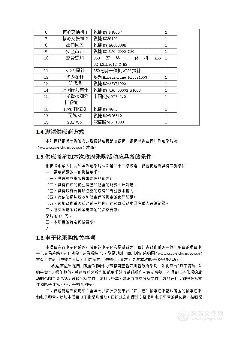 网络安全防护建设项目