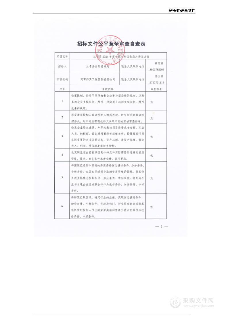 兰考县2024年第一批土地征收成片开发方案