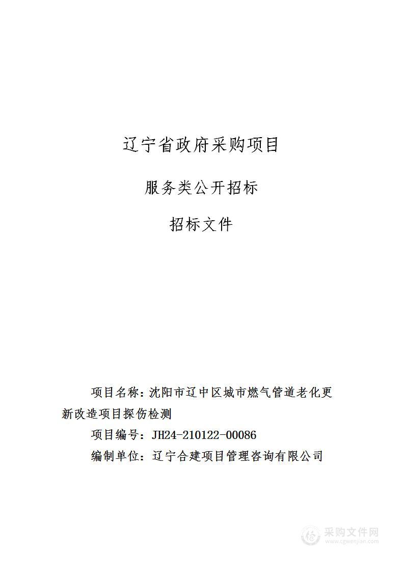 沈阳市辽中区城市燃气管道老化更新改造项目探伤检测