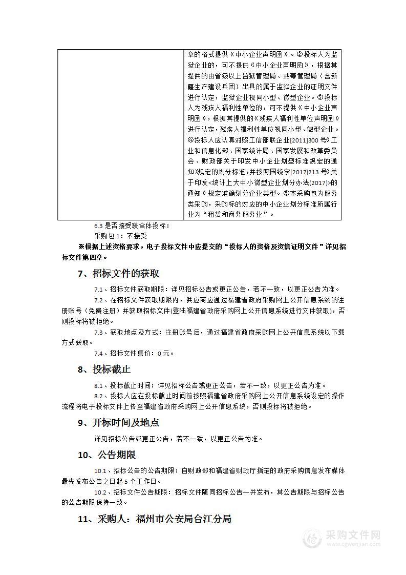 台江分局购置2024-2027年度鳌峰洲住宅小区保安服务