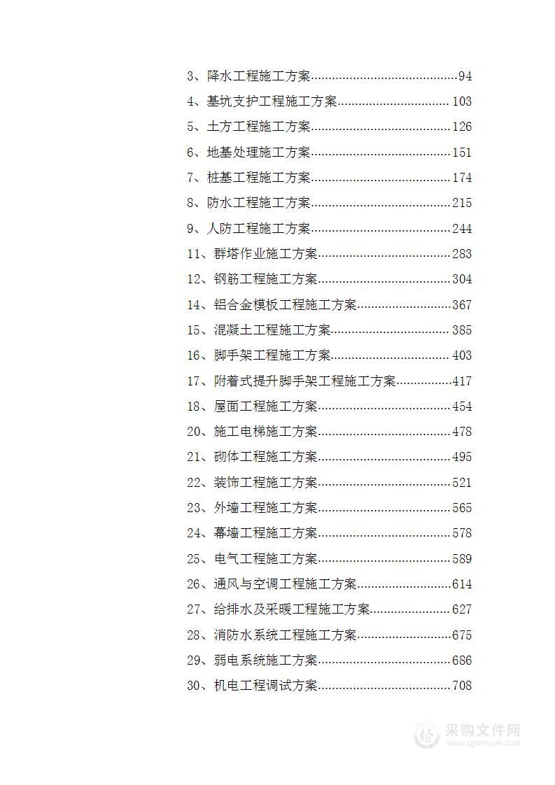 共有产权住房项目EPC总承包技术标(房建承包人实施计划)