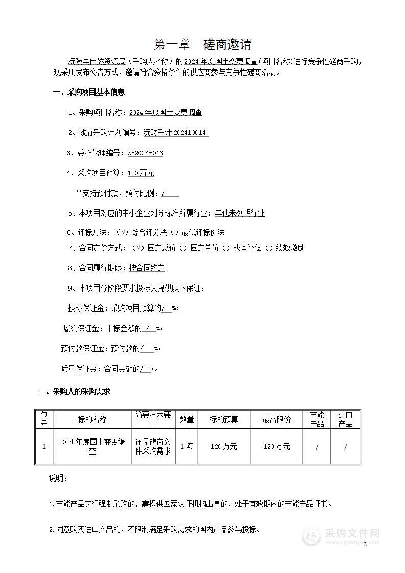 2024年度国土变更调查