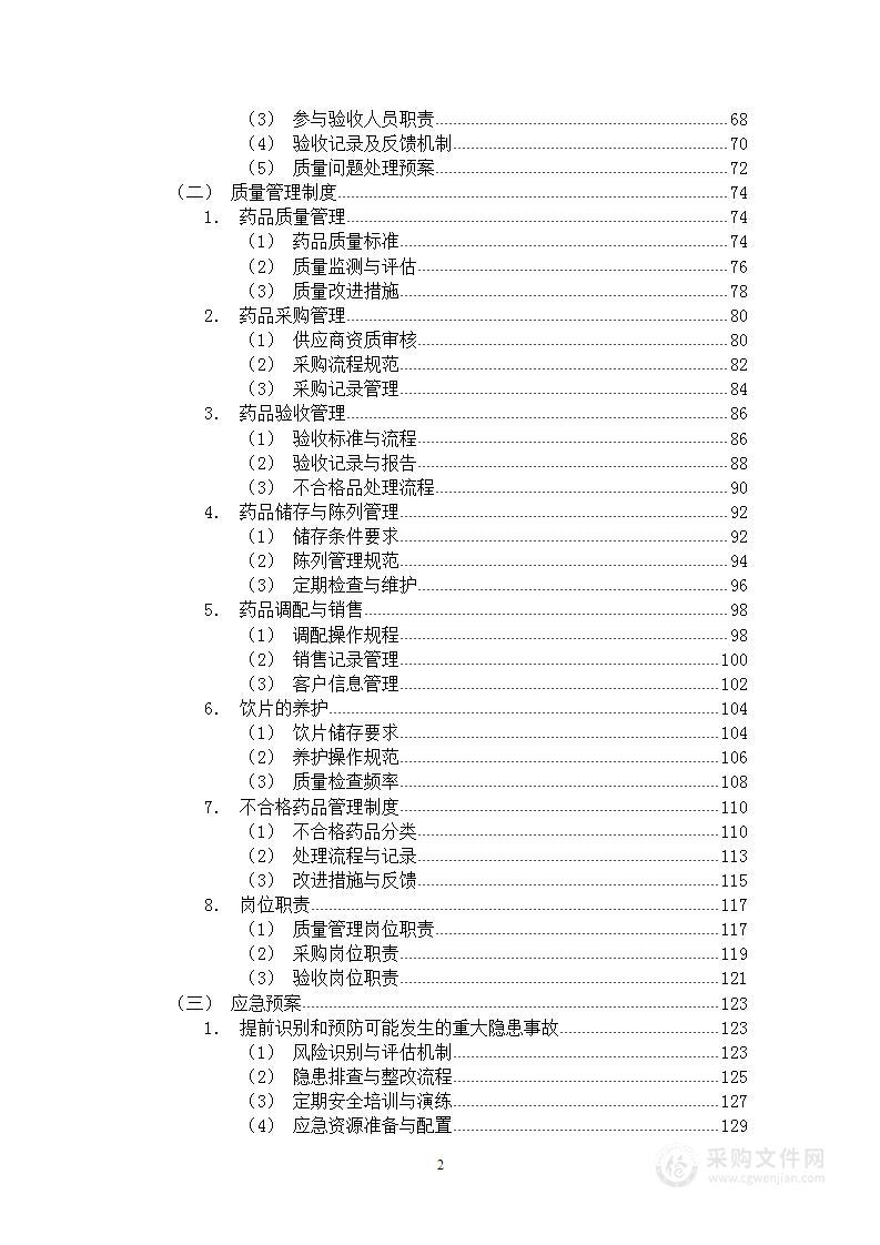 医院中药饮片及颗粒剂采购方案 (2)