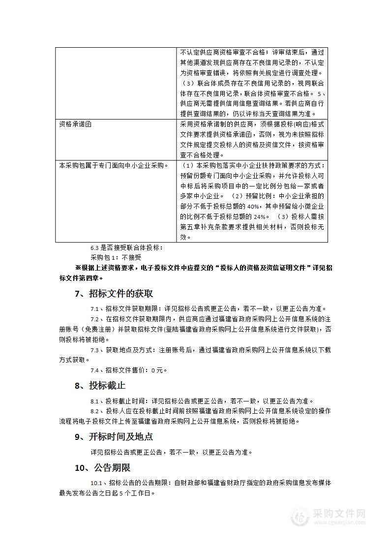 厦门市翔安第一中学2025-2027年物业基础服务（含生管服务）