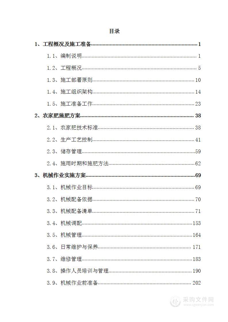 高标准农田建设项目地力提升方案