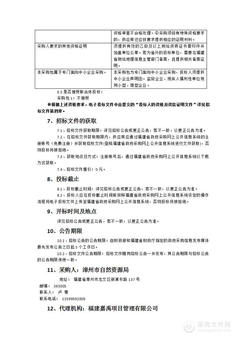 漳州市全民所有自然资源资产清查专项工作