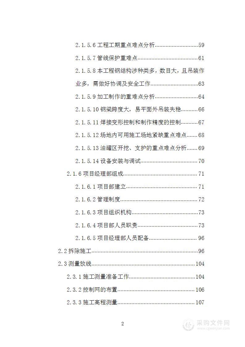 壳牌加油站建设项目施工投标方案