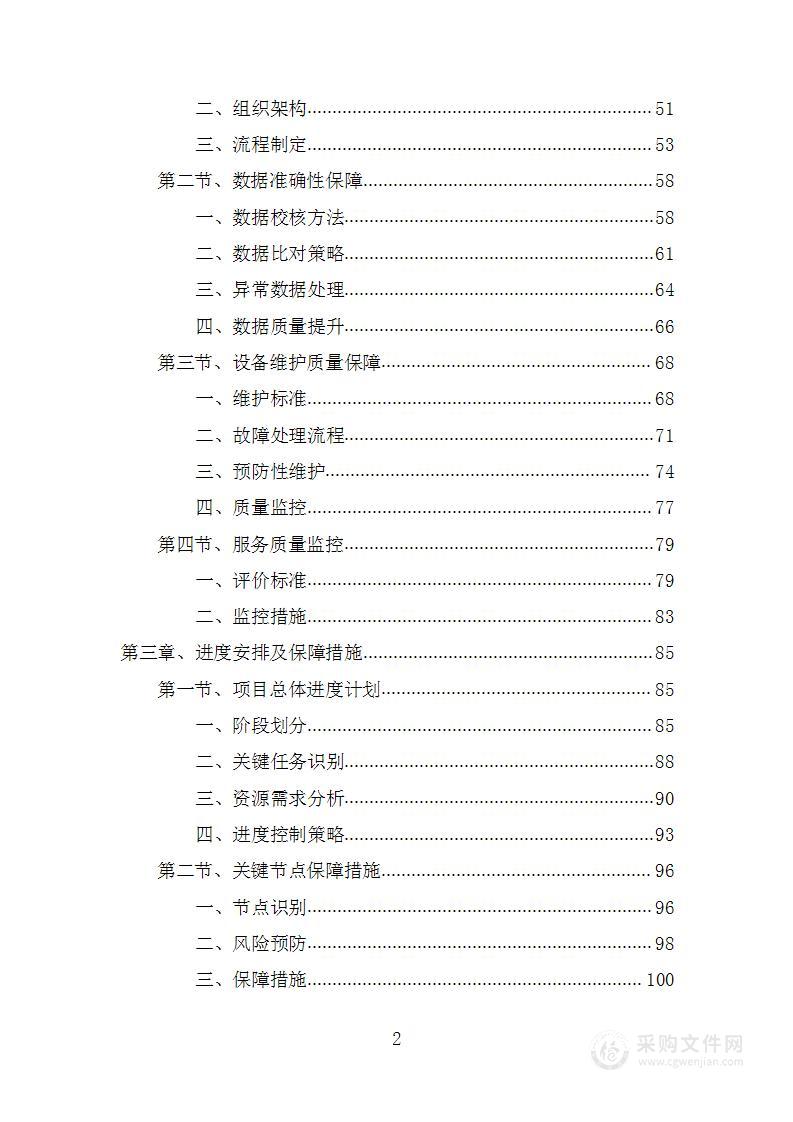 取水户取水数据监管分析提升项目投标方案