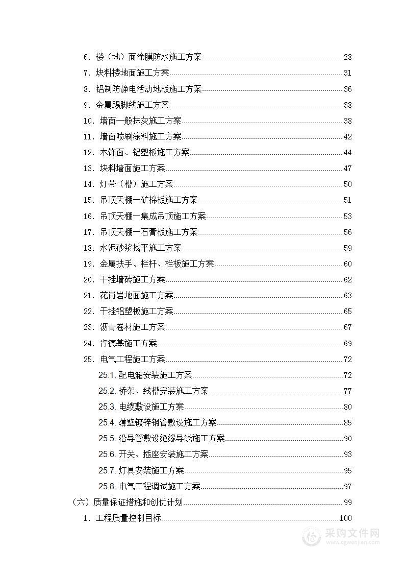 网点集中维修改造施工组织设计193页