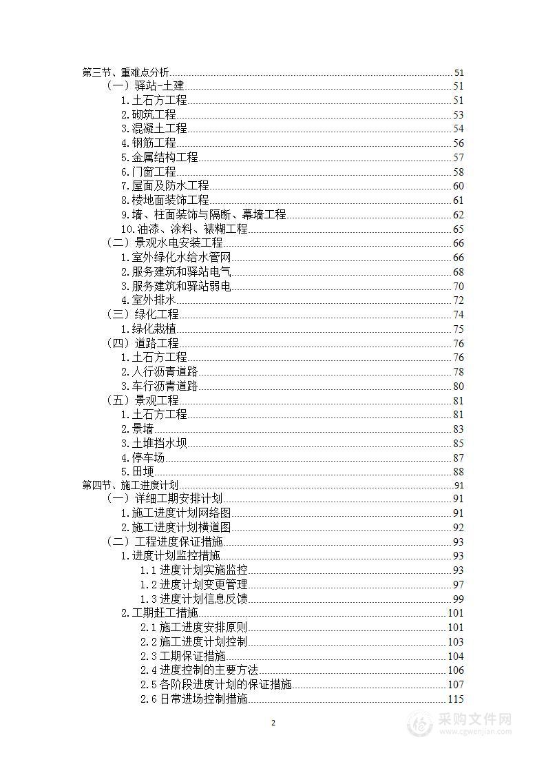 XXX地带景观提升工程投标方案