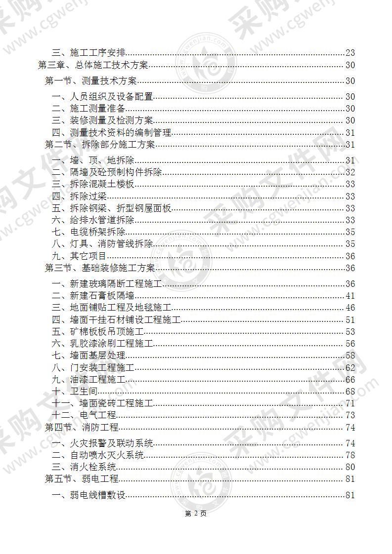 大厦装修改造工程施工方案（250页）